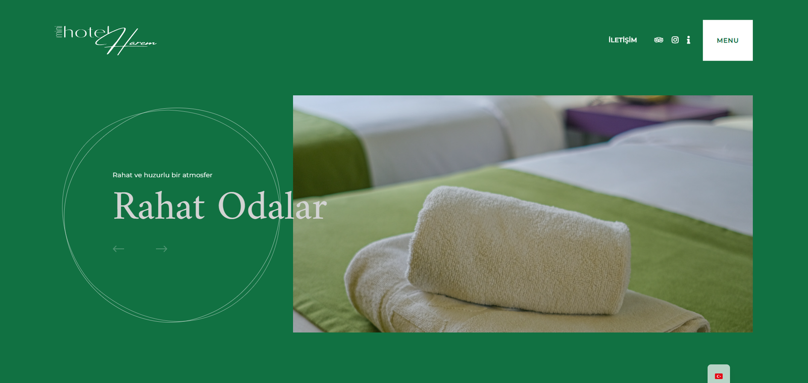 Mini Harem Otel için WordPress Website kurulumu